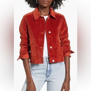 Vigoss Boxy Corduroy Jacket